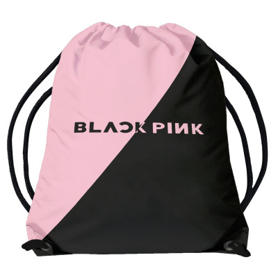 BLACKPINK | Torba - torba za rame "BLACK/PINK", crno/roza