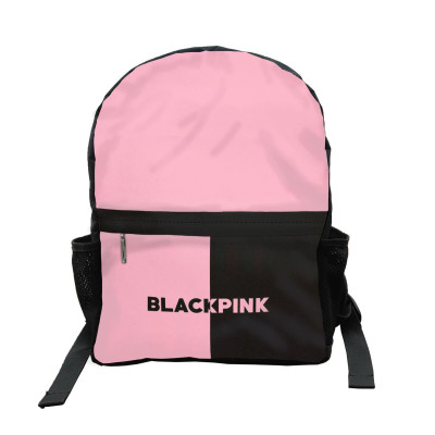 BLACKPINK | Školski ruksak BLACKPINK "BLACK/PINK", crno/roza, 15l