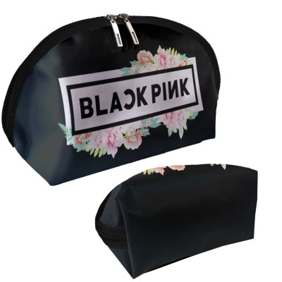 BLACKPINK | BLACKPINK Kozmetička torbica "Roses", crna