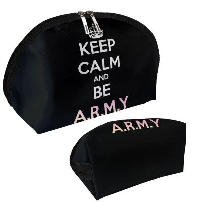 BTS | kozmetička torbica BTS "Army", crna