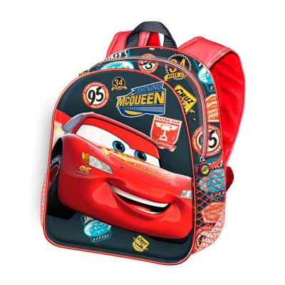 Automobili | Dječji 3D ruksak - Auti/Lightning McQueen, 9l