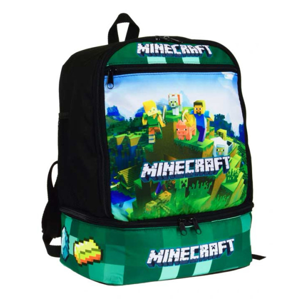Minecraft | Ruksak - školska aktovka Minecraft 35l