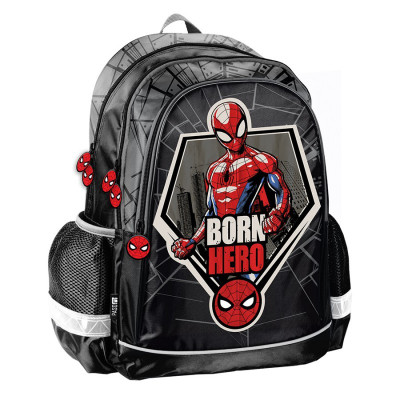 Spider-Man | Školski ruksak/aktovka Spider-Man "Born Hero" 22 l