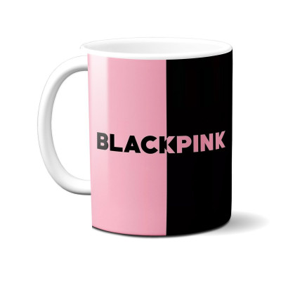 BLACKPINK | BLACKPINK Šalica "BLACK/PINK", crna/roza, 320ml