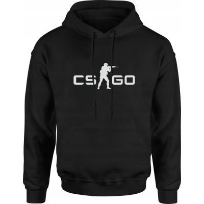 CS:GO| Counter-Strike: Global Offensive majica s kapuljačom crna "CS:GO"