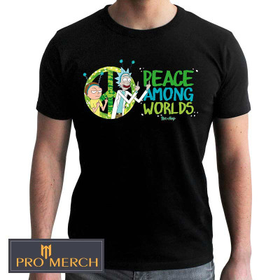 Majica kratkih rukava RICK I MORTY - "Peace Among Worlds"
