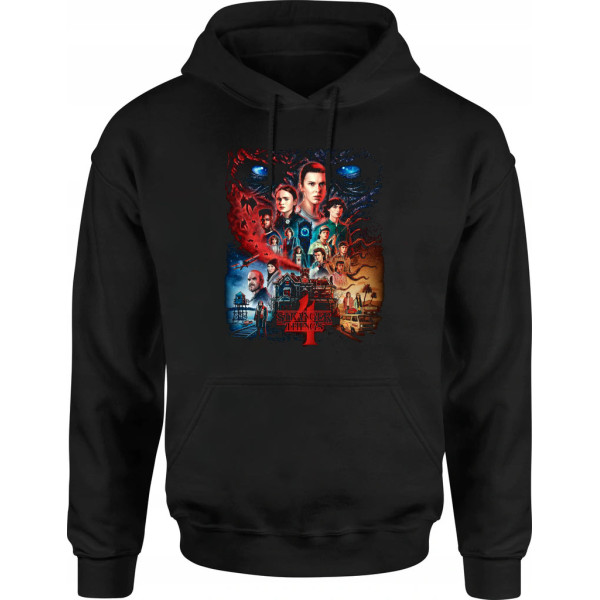 Stranger Things | Stranger Things Hoodie "4. Serija plakata