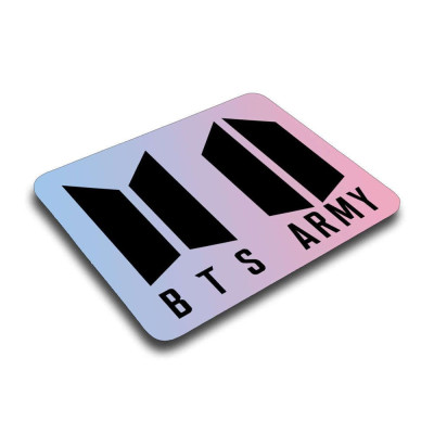 BTS | Podloga za miša, BTS logo, ARMY, krpica