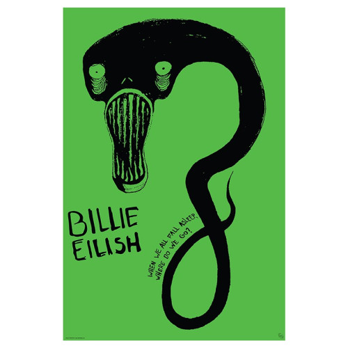 Billie Eilish | Plakat Billie Eilish "Ghoul" 91,5 cm x 61 cm