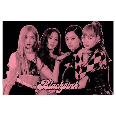 BLACKPINK | BLACKPINK Plakat "Grupe Pink" 91,5 cm x 61 cm