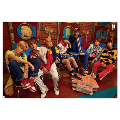 BTS | BTS poster "BTS Crew" 91,5 cm x 61 cm