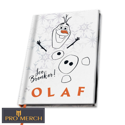 FROZEN | Dnevnik/bilježnica Frozen 2, Olaf, A5 format