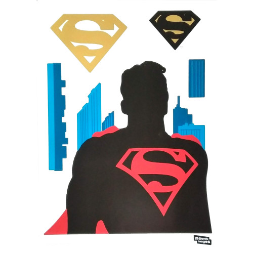 Superman| Zidne naljepnice