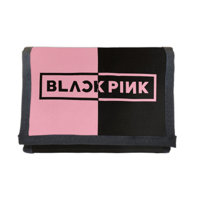 BLACKPINK | BLACKPINK novčanik, "BLACK/PINK", crno/roza