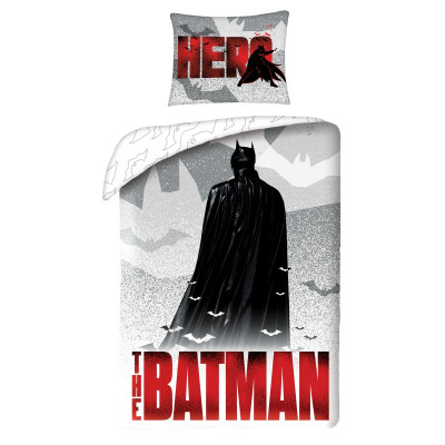 Batman | Batman posteljina, "Batman Hero", pamuk 140x200, 70x90