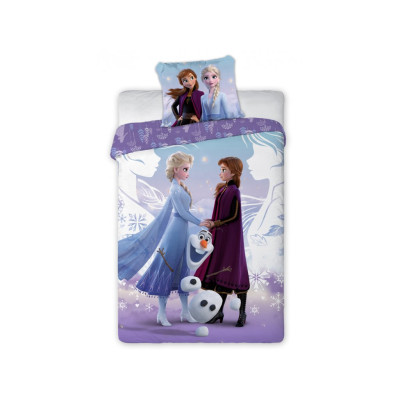 Smrznuto | Posteljina Frozen 2 - Ledeno kraljevstvo Anna Elsa i Olaf, pamuk 140x200, 70x90