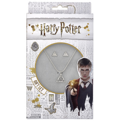 HARRY POTTER | Ogrlica i naušnice Harry Potter - Darovi smrti